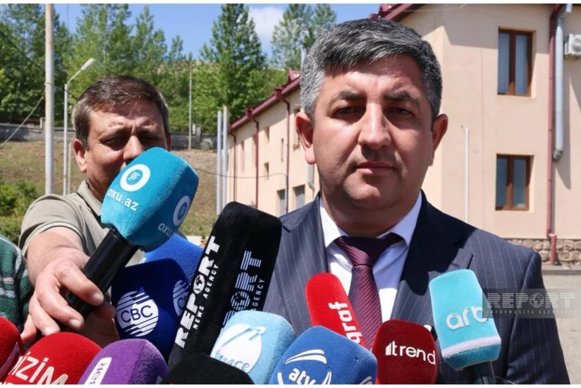 Bərgüşadçay su anbarının tikintisinə başlanılıb