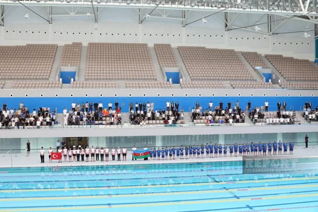 Bakıda Üzgüçülük hamı üçün layihəsinin final mərhələsinin açılış mərasimi olub