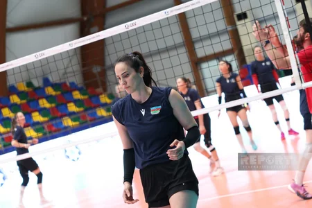Avropa Liqası: Qadın voleybolçulardan ibarət Azərbaycan millisinin Bakıda açıq məşqi baş tutub