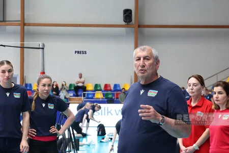 Avropa Liqası: Qadın voleybolçulardan ibarət Azərbaycan millisinin Bakıda açıq məşqi baş tutub