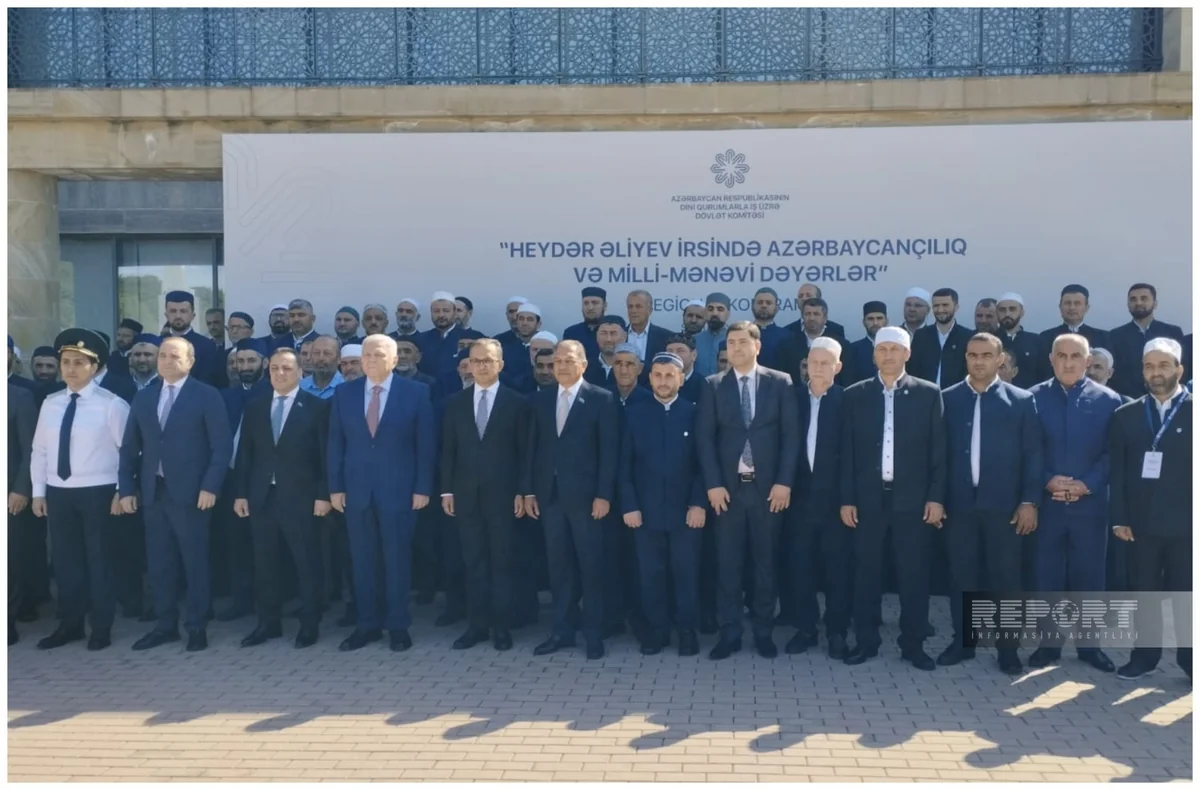 Şəkidə Heydər Əliyev irsində milli-mənəvi dəyərlərə həsr olunan konfrans keçirilib - YENİLƏNİB