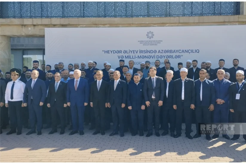 Şəkidə Heydər Əliyev irsində milli-mənəvi dəyərlərə həsr olunan konfrans keçirilib - YENİLƏNİB