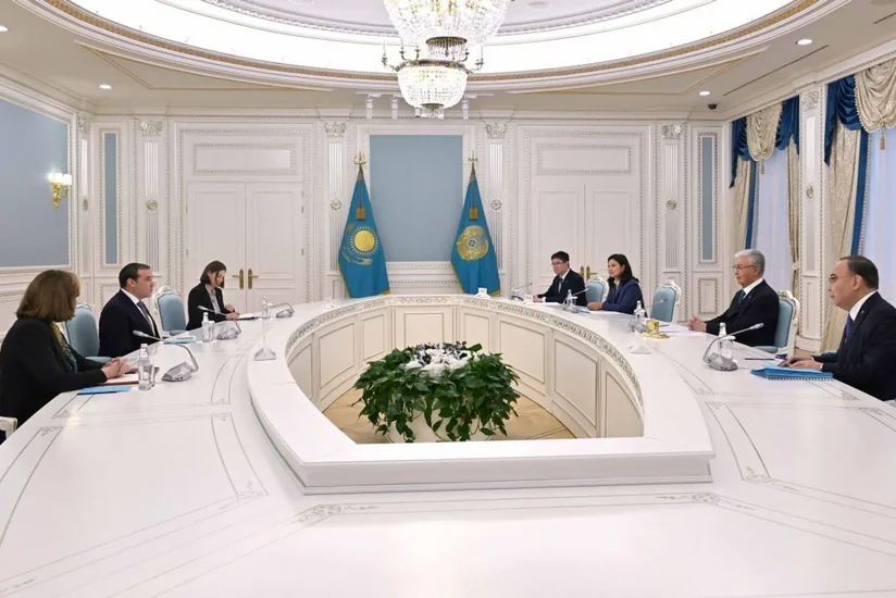 Президент Казахстана и старший советник Совета мира обсудили инициативу TRIPP