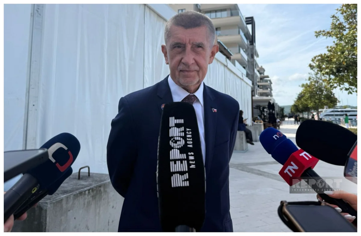 Babiš: Czech Republic intends to implement all gas agreements with Azerbaijan - EXCLUSIVE