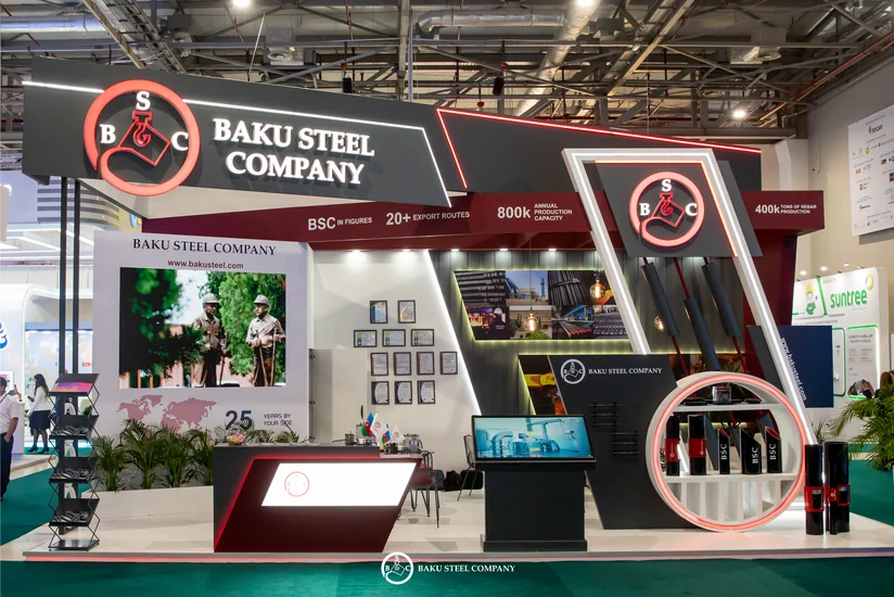 Baku Steel Company Caspian Oil & Gas 2026 sərgisində