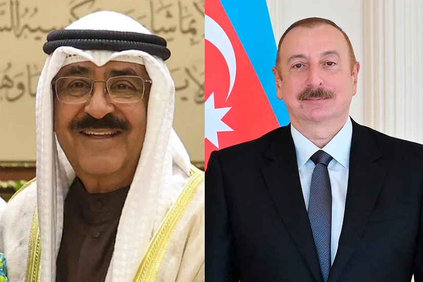 Küveyt Əmiri İlham Əliyevi təbrik edib