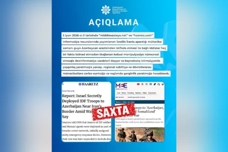 MEDIA calls publications in Middle East Eye and Haaretz part of information manipulation campaign