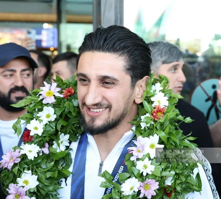 Azerbaijan's minifootball team returns home after European Championship triumph