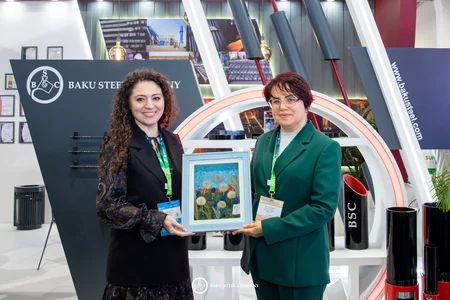 Baku Steel Company Caspian Oil & Gas 2026 sərgisində