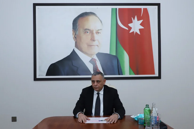 Mürsəl İbrahimov Ağsuda vətəndaşları qəbul edib