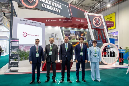 Baku Steel Company Caspian Oil & Gas 2026 sərgisində