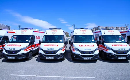 Regionlara 25 yeni ambulans və reanimobil təhvil verilib