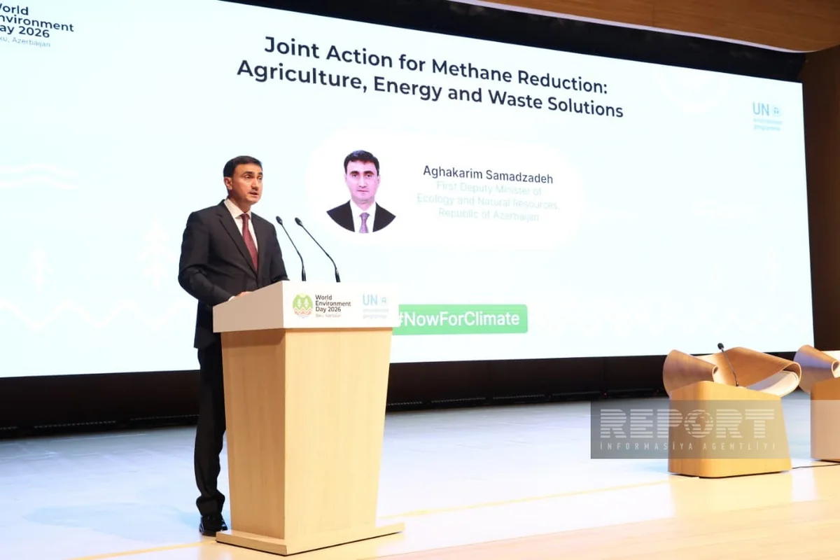 Baku hosts WED side event on methane emissions