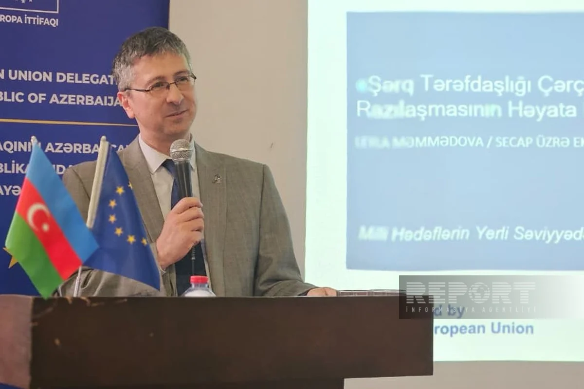 Aİ nümayəndəsi: Gəncədəki layihələr Azərbaycan və Aİ-nin ümumi məqsədlərini əks etdirir