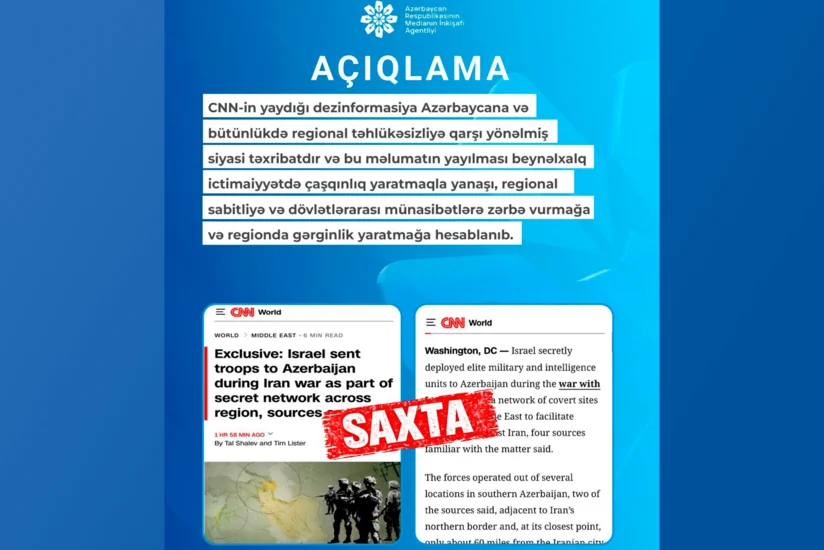 MEDIA: CNN's allegations regarding Azerbaijan are gross information manipulation