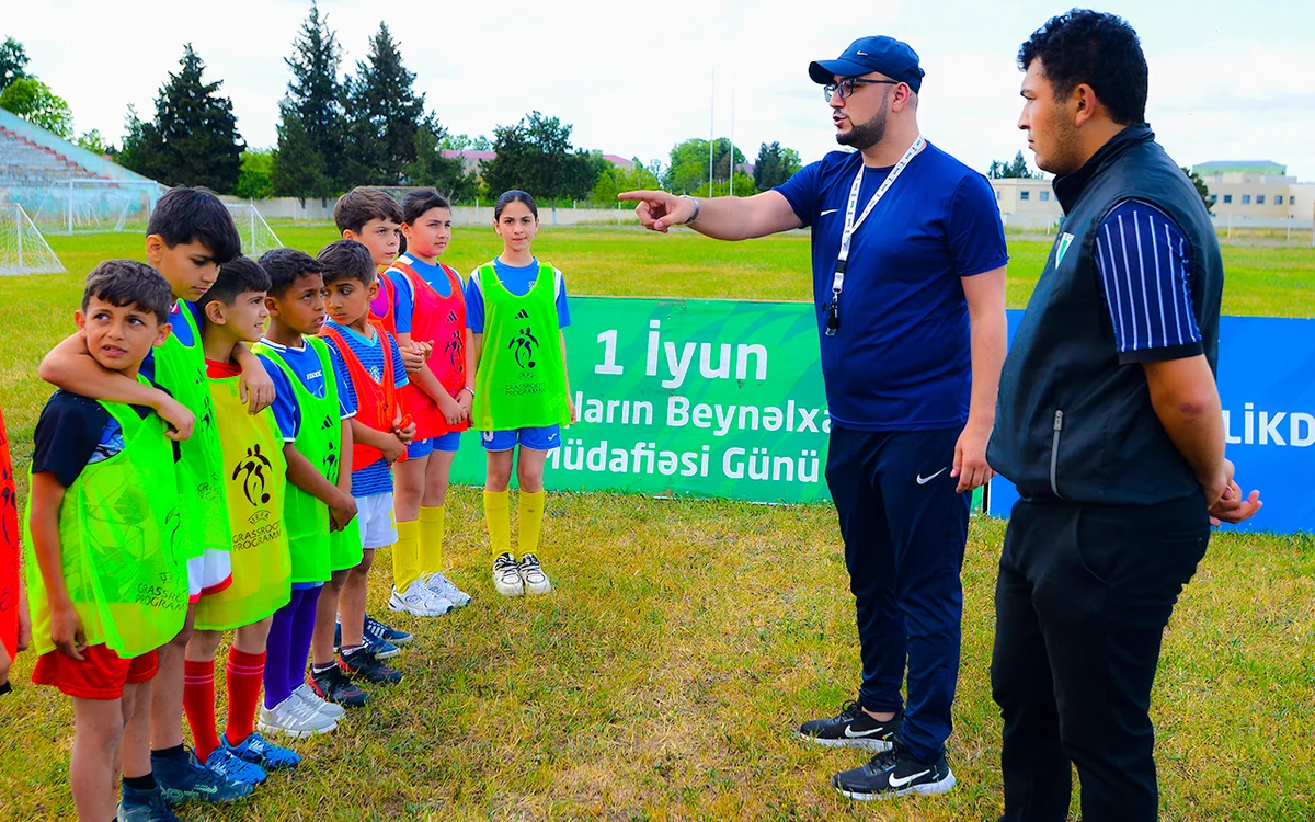 AFFA Qazax şəhərində 100-dən çox uşağın iştirakı ilə futbol festivalı təşkil edib