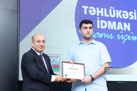 MOK-da Milli İdman Federasiyaları üçün Təhlükəsiz İdman Proqramı keçirilib
