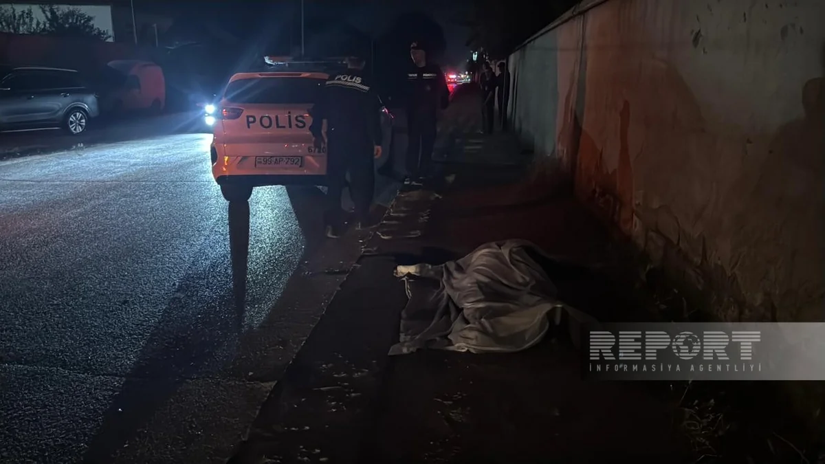 Sumqayıtda piyadanın ölümü ilə nəticələnən ağır qəza baş verib