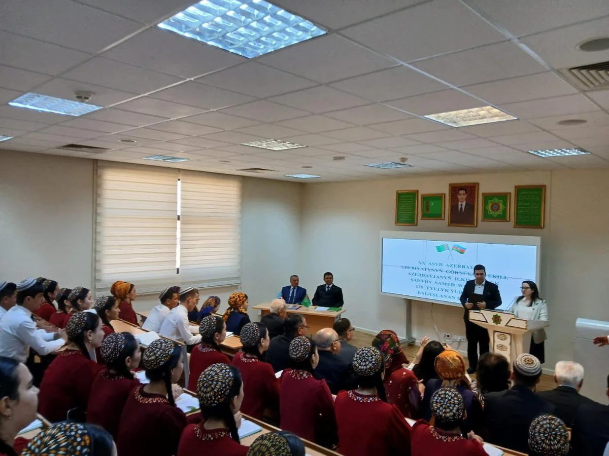 Samad Vurgun's works presented in Turkmenistan as part of Azerbaijan's cultural days