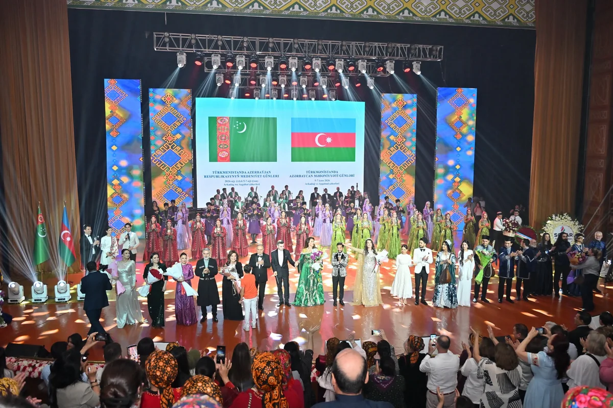 Türkmənistanda Azərbaycan Mədəniyyəti Günləri çərçivəsində konsert təşkil olunub