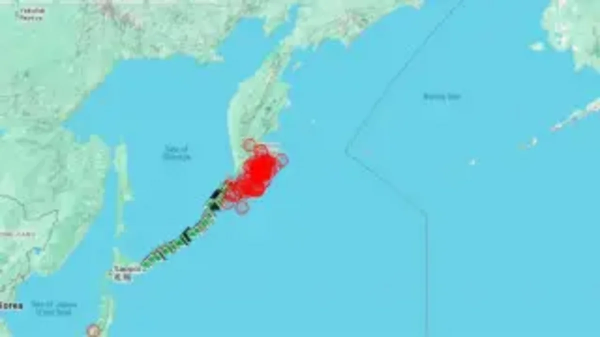 Kuril adalarında 5 bal gücündə zəlzələ olub