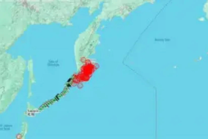 Kuril adalarında 5 bal gücündə zəlzələ olub