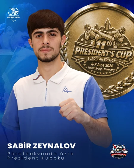 Azərbaycan parataekvondoçuları Prezident Kubokunda üç medal qazanıblar