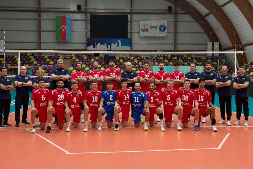 Azərbaycanın kişi voleybolçulardan ibarət millisi Avropa Liqasında ikinci görüşünü keçirəcək