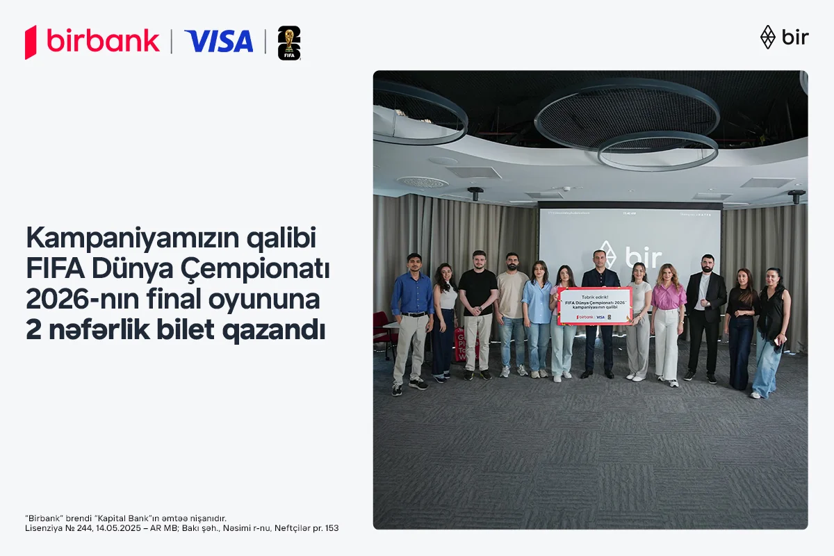FIFA 2026 finalını yerində izləmək fürsəti sahibinə təqdim e