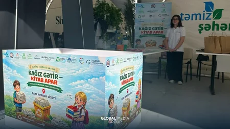 Ümumdünya Ətraf Mühit Günündə Global Media Groupun dəstək verdiyi layihələrin təqdimatı olub