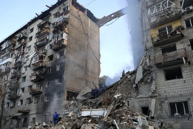 Rusiyanın bu gün Ukraynaya endirdiyi zərbələr nəticəsində ölən və yaralananlar var