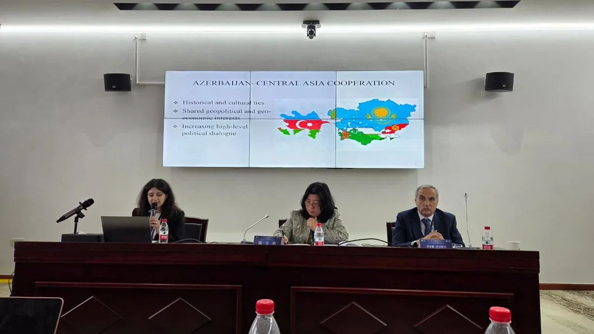 Farid Shafiyev speaks at SCO think tank forum in China