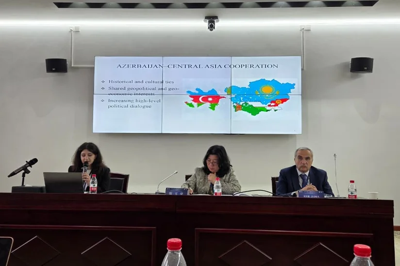 Fərid Şəfiyev Çində ŞƏT-ə üzv ölkələrin Beyin Mərkəzləri Forumunda iştirak edib
