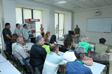 Turizmdə təhlükəsizlik mövzusunda təlim keçirilib