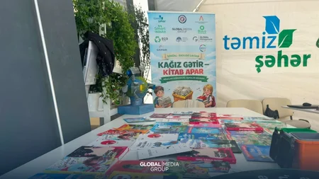 Ümumdünya Ətraf Mühit Günündə Global Media Groupun dəstək verdiyi layihələrin təqdimatı olub