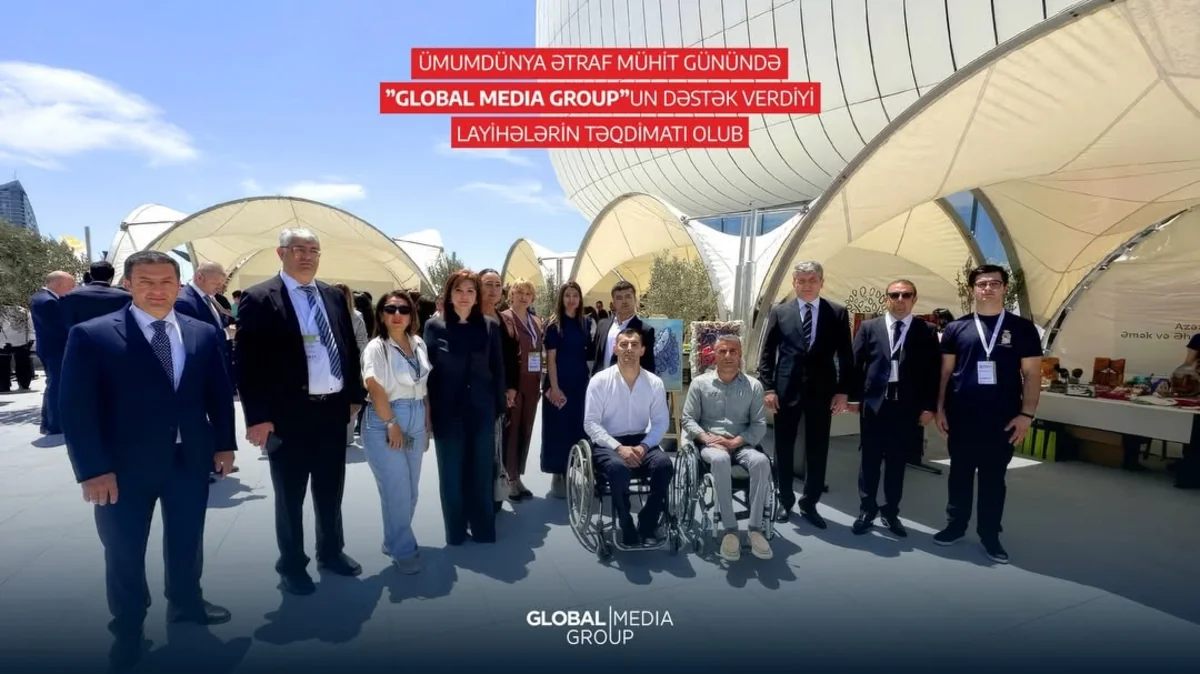 Ümumdünya Ətraf Mühit Günündə "Global Media Group"un dəstək 