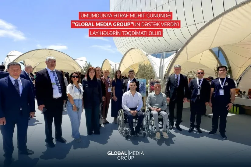Ümumdünya Ətraf Mühit Günündə Global Media Groupun dəstək verdiyi layihələrin təqdimatı olub