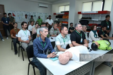 Turizmdə təhlükəsizlik mövzusunda təlim keçirilib