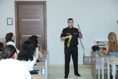 Turizmdə təhlükəsizlik mövzusunda təlim keçirilib