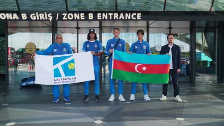 Azərbaycanın kişi tennisçilərdən ibarət yığması Davis Cupda iştirak edəcək