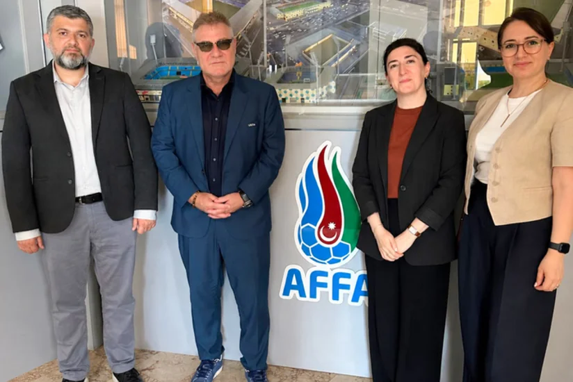 AFFA rəhbərliyi UEFA-nın texniki inkişaf üzrə məsləhətçisi Frank Ludolf ilə görüşüb