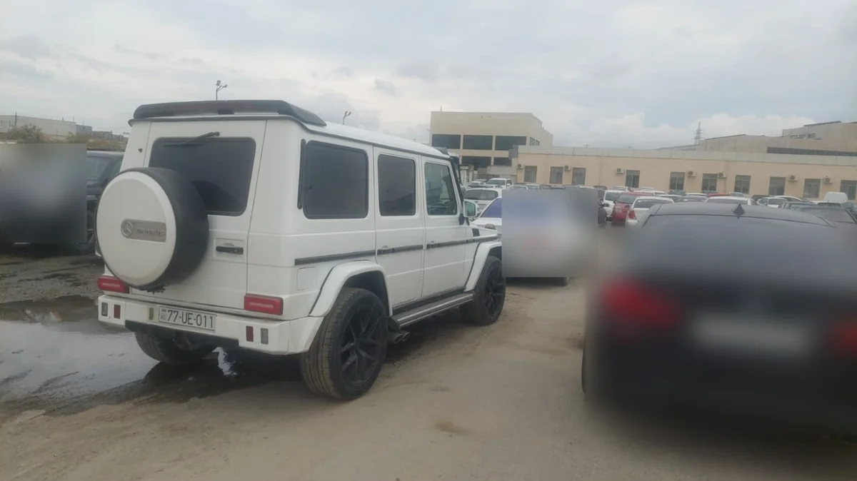 Masazırda insident yaradan "Gelandewagen" sürücüsü