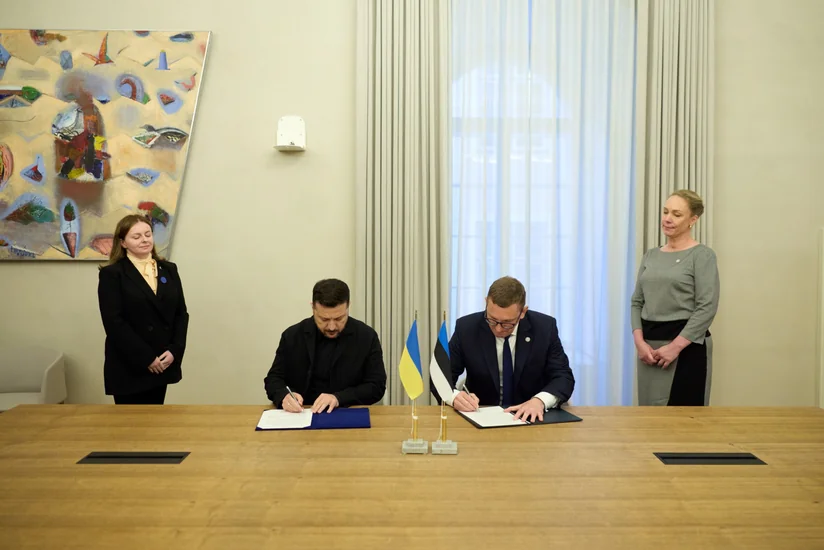 Ukraine, Estonia sign declaration on security cooperation