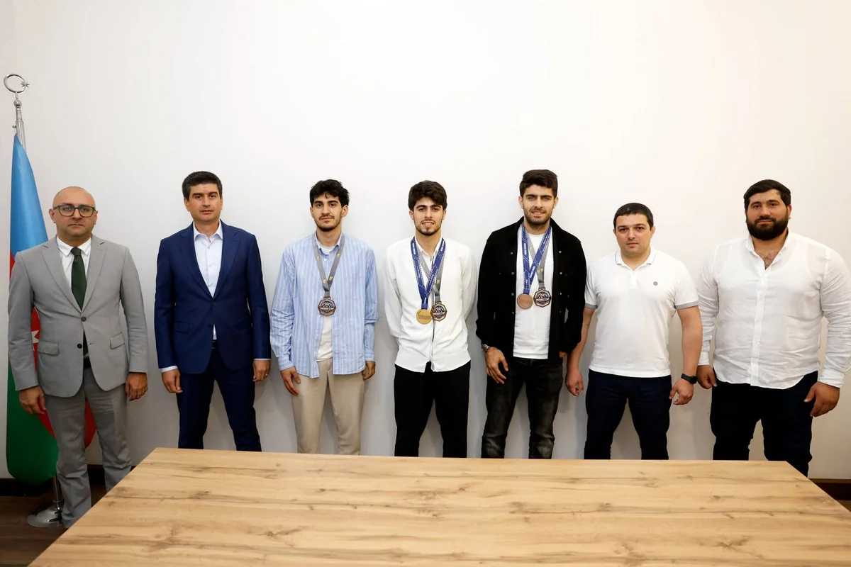 MPK rəhbərliyi beynəlxalq turnirlərdə medal qazanan parataekvondoçularla görüşüb