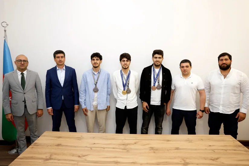MPK rəhbərliyi beynəlxalq turnirlərdə medal qazanan parataekvondoçularla görüşüb
