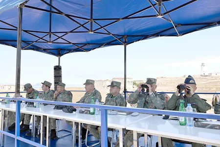 Naval Forces' live fire tactical exercise underway
