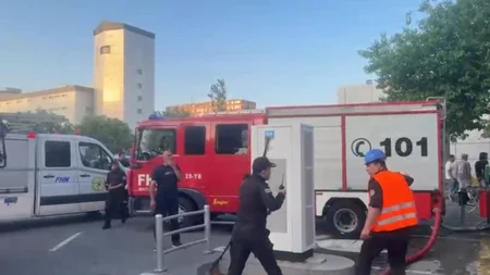 Yasamalda çoxmərtəbəli binada baş verən yanğın söndürülüb -YENİLƏNİB