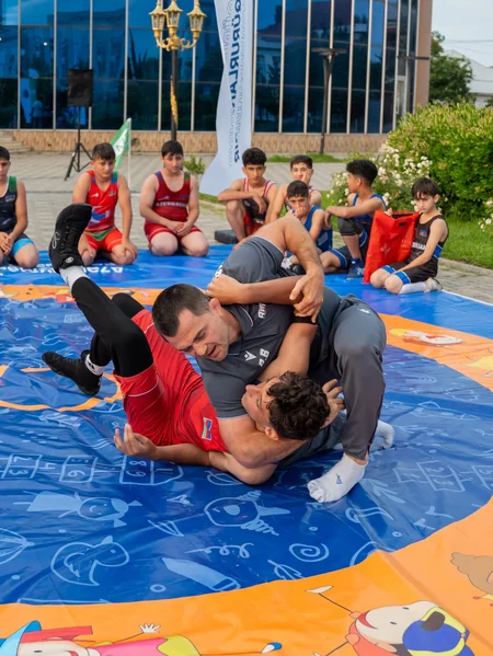 Lənkəranda güləş festivalı keçirilib