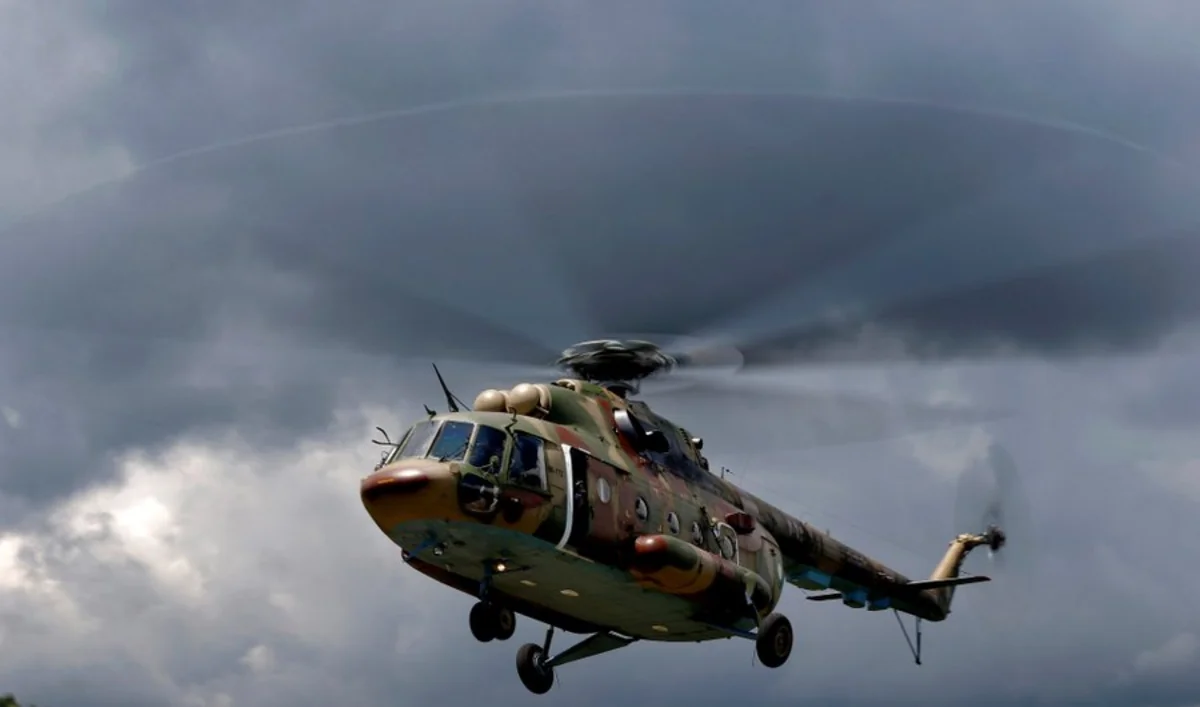 Pakistanda hərbi helikopter qəzaya uğrayıb, bütün 