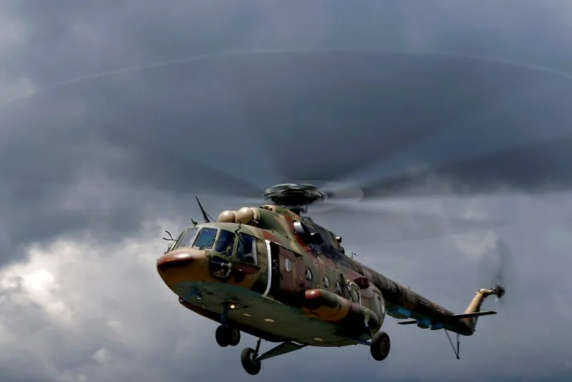 Military helicopter crashes in Pakistan, no survivors reported